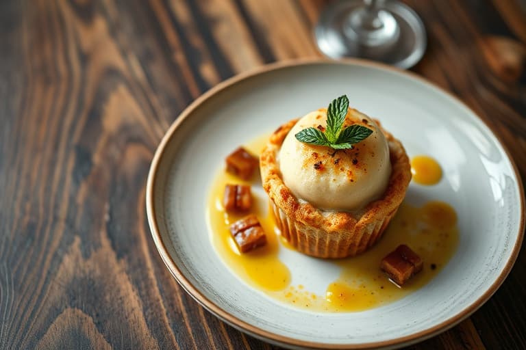 Tranebær- og gresskarmuffins