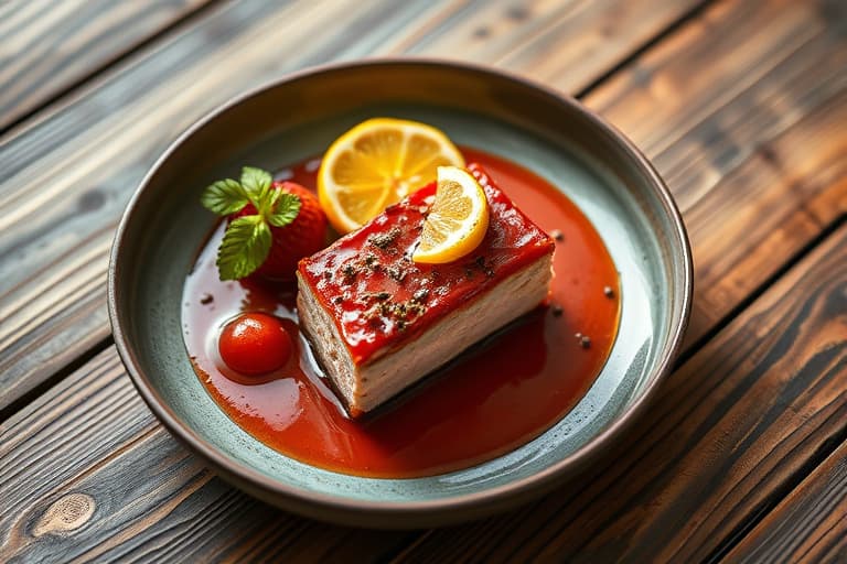 Blåbær- og sitronkake i loffform