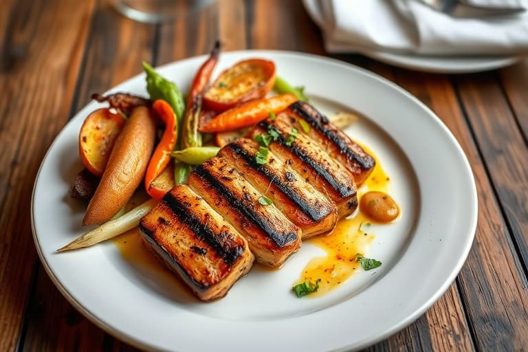 Saftig grillet maiskolbe