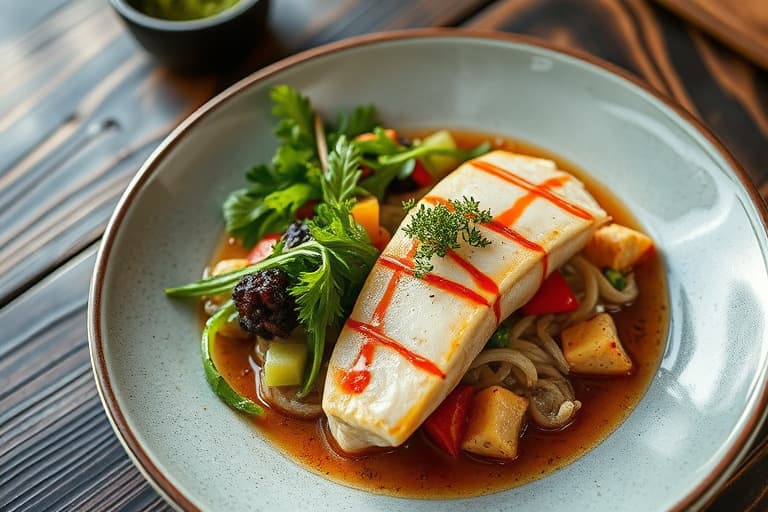 Sushiinspirert tunfisk-salat