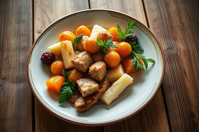 Christys fantastiske varme skinke- og ostemiddag