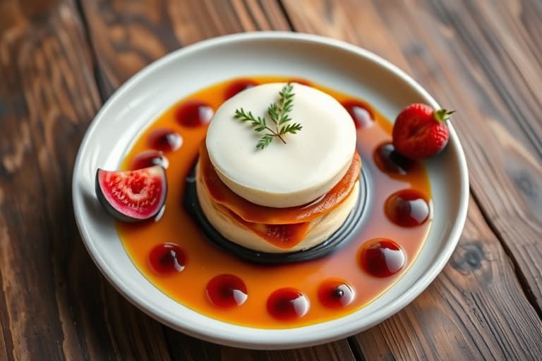 Frosne passionsfrukt-souffléer