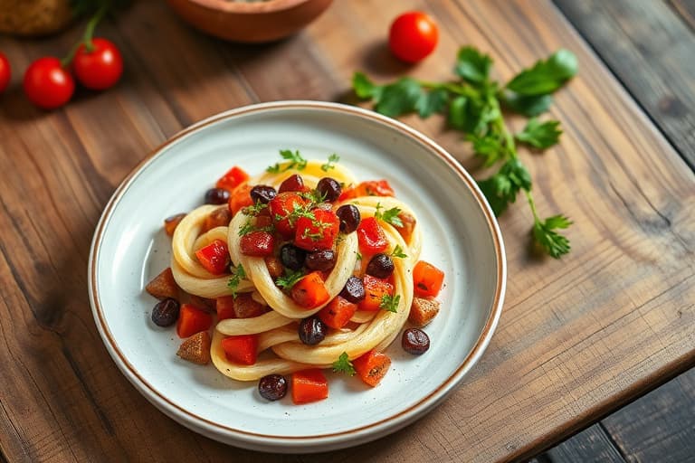 Jícama-, reddik- og pepitasalat