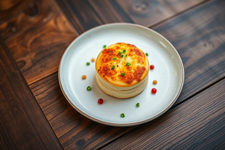 Spinat- og parmesansouffléer