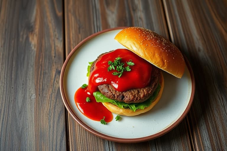 Karréde lammeburgere med reddikraita