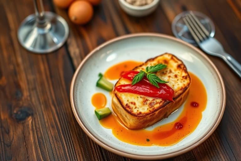 Bakt Brie med Pimentón-Toast