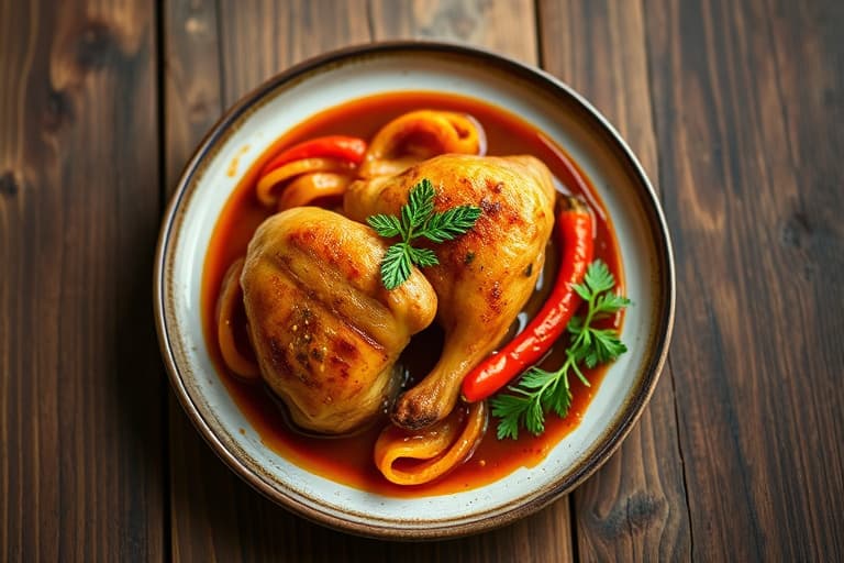 Kylling i chili-saus (Ají de Gallina)