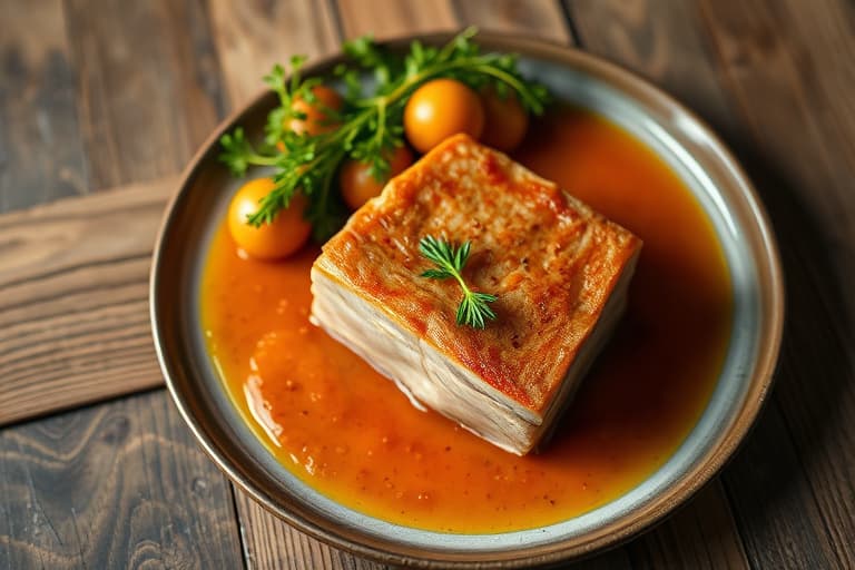 Hyrdet lam med myntesjalott-saus og kålrotpuré