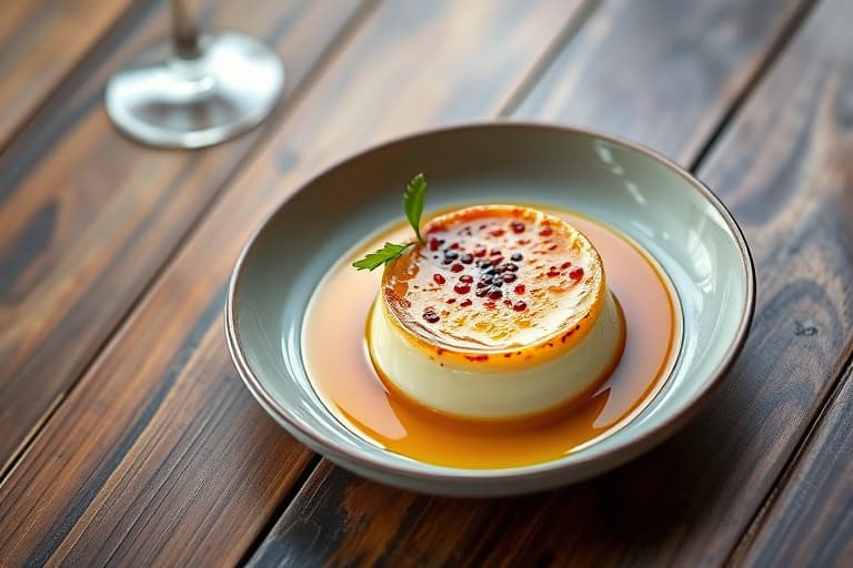 Eplekanelcreme brûlée