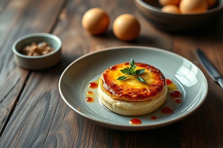 Kirsebærkrepp-soufflé