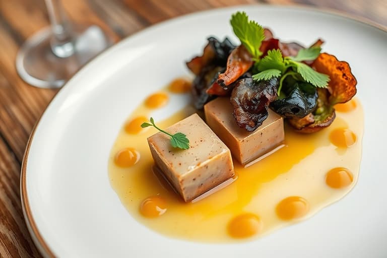 Peanøttsmør og gelé, foie gras