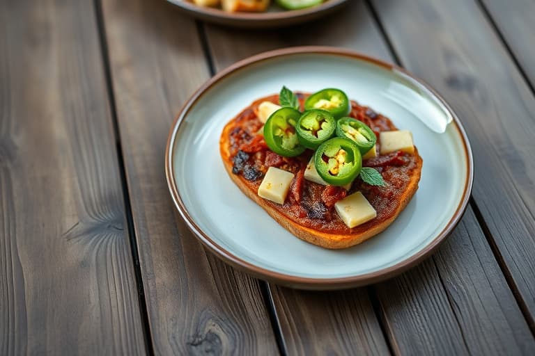 Jalapeño-, bacon- og cheddar-kornbrød