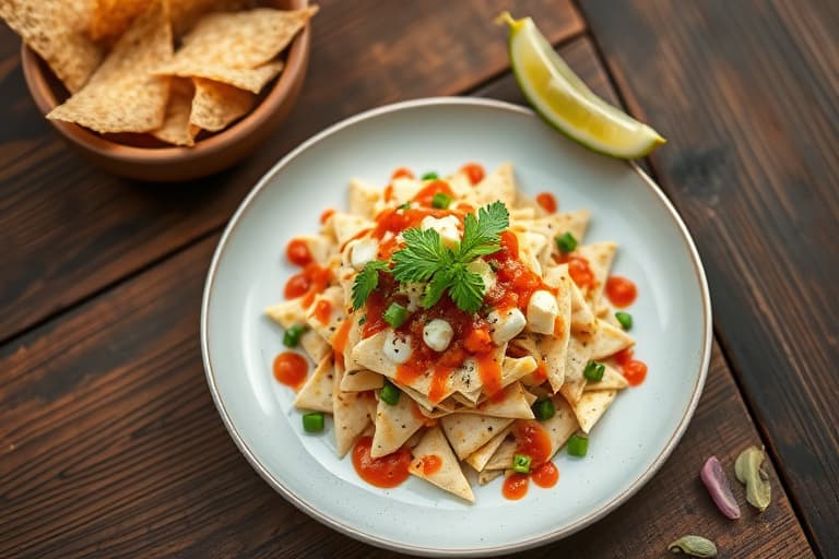 Nachos Blanco med ristet jalapeñosalsa