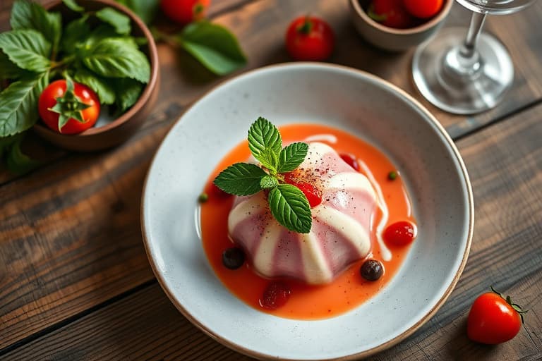 Gelato alla fragola - Jordbærgelé