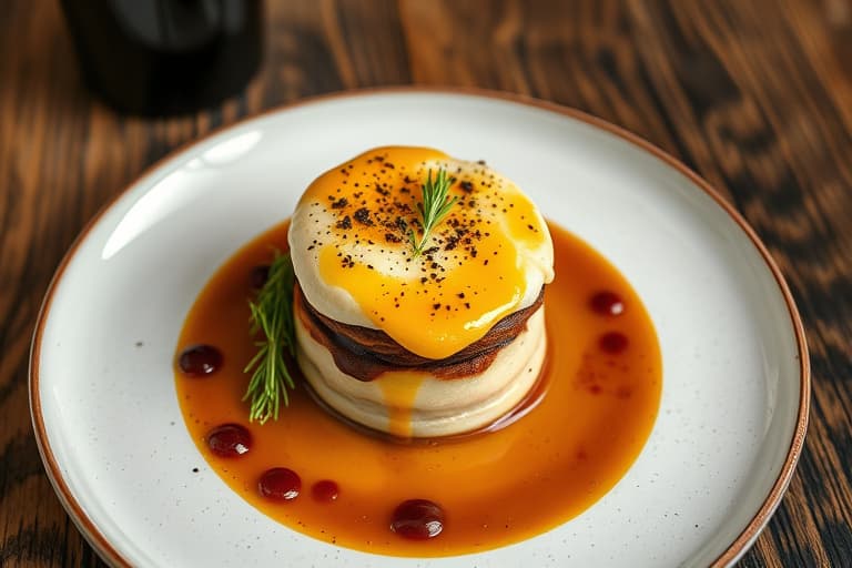 Sjokoladesufflé uten mel med bringebærkrem