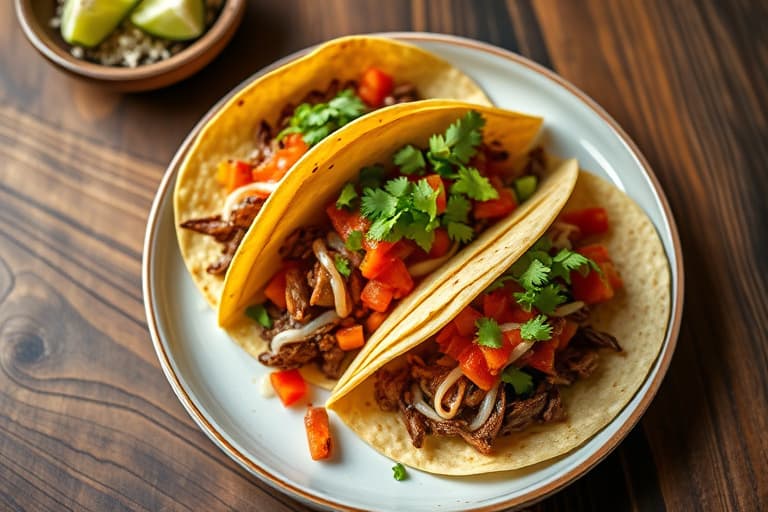 Hjemmelagde Tacos al Pastor – Svinekjøtt-tacos