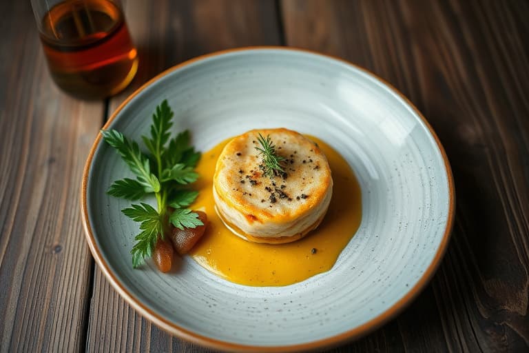 Fersken-te og bærgeléterrine