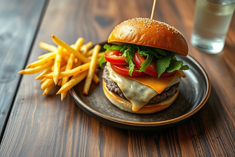 Opa! Burgers - (vinneren av Alternative Burger)