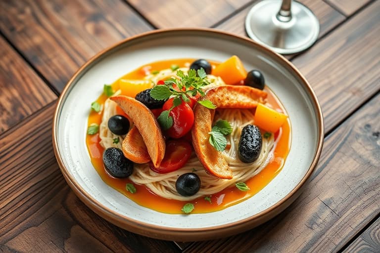 Peanøttsmør- og fruktcanapéer