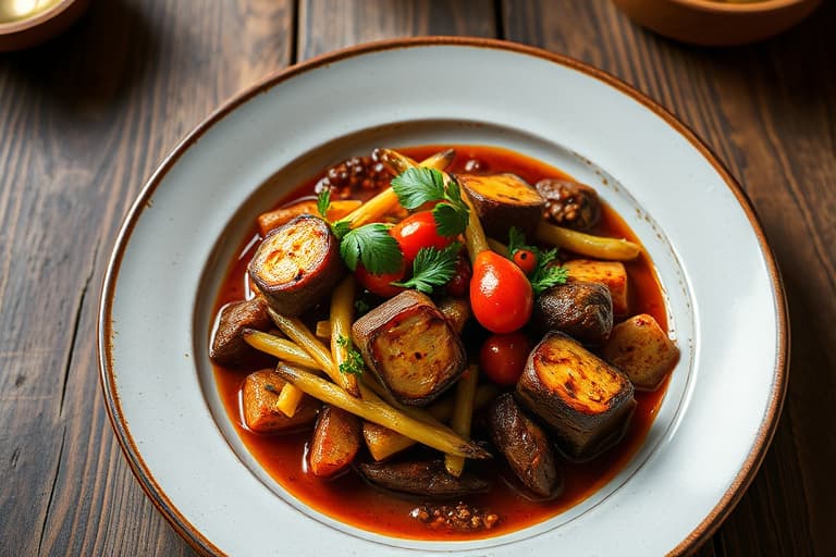 Lammestuing med chili: Chilindrón