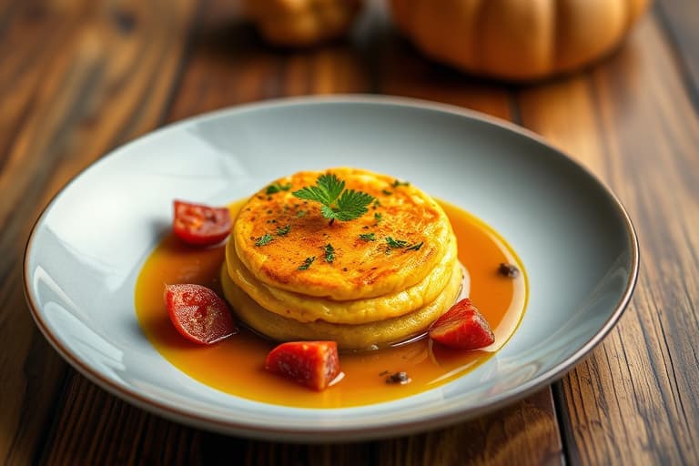 Butternut squash-soufflé