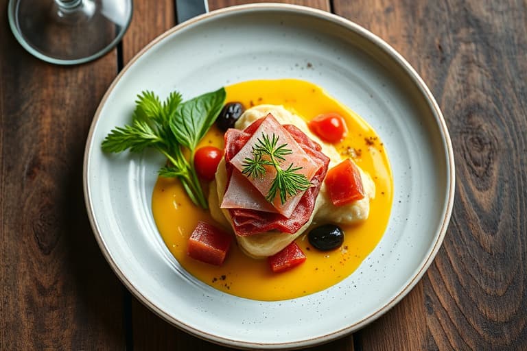 Druer og prosciuttobuffé