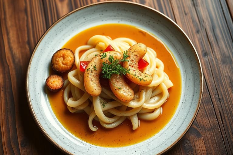 Vermonts lønnesirup-glassert frittgående kylling med ovnsbakte grønnsaker, potetpannekaker og eplesaus