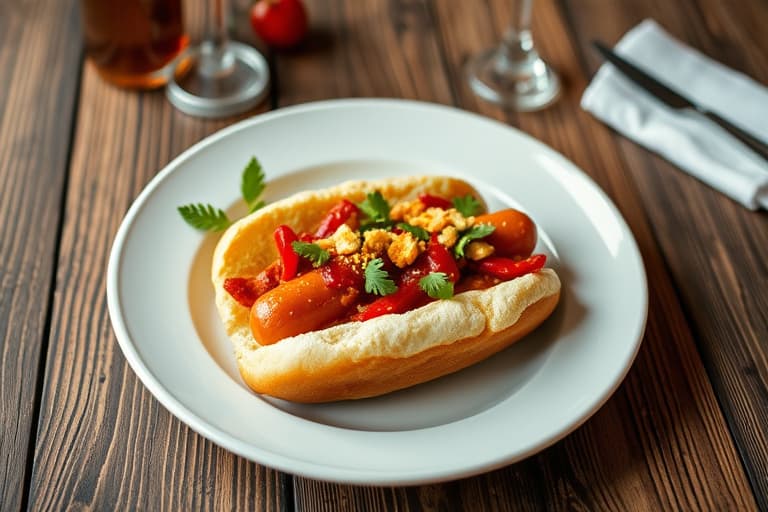 Hot Dogs à la Rose 2