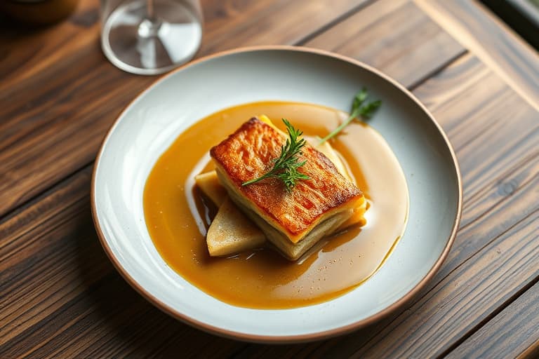 Ristet korianderkyllingbryst med ovnsbakt pastinakk og søtpotetpuré