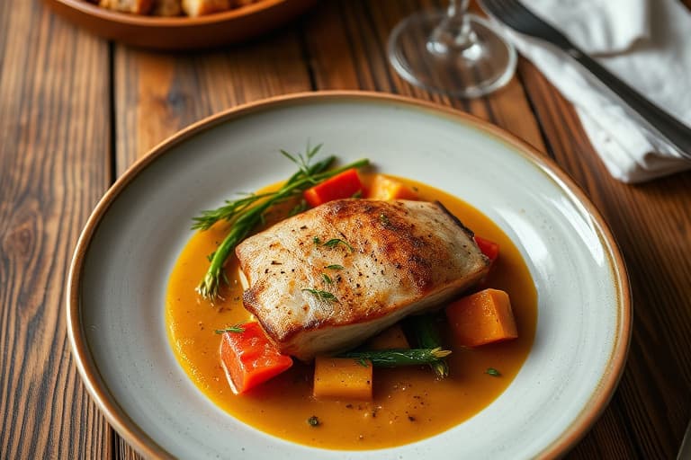 Laks à la Riberena (Laks på asturisk vis)