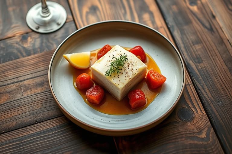 Tranebærgelé i en form