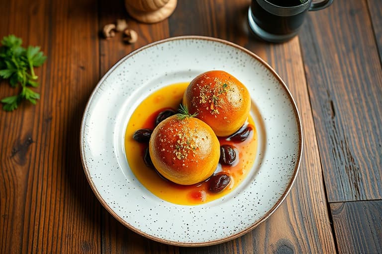 Vaniljekloverleaf-søte boller