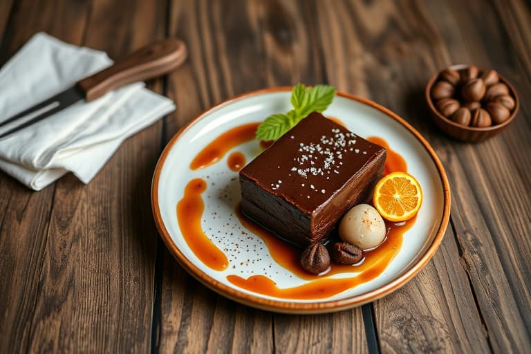 Spøkelsesaktig sjokolade- og nøttebark