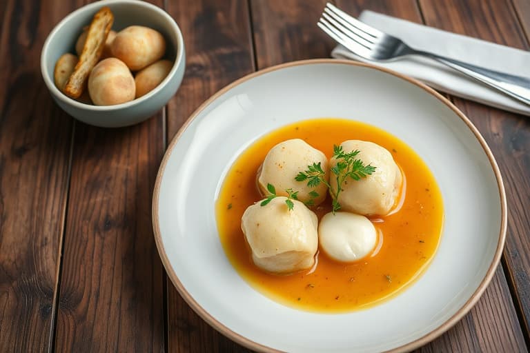 To ganger kokte poteter med purre og grønn hvitløk