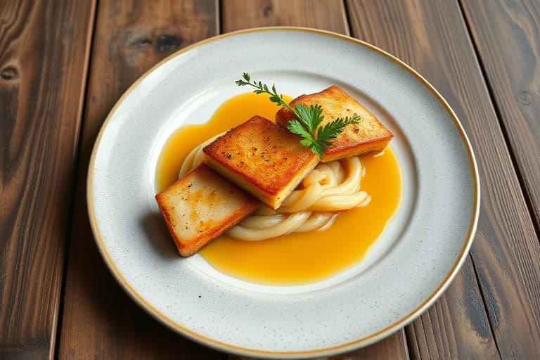 Varmbakte epler med tranebær-karamellsaus