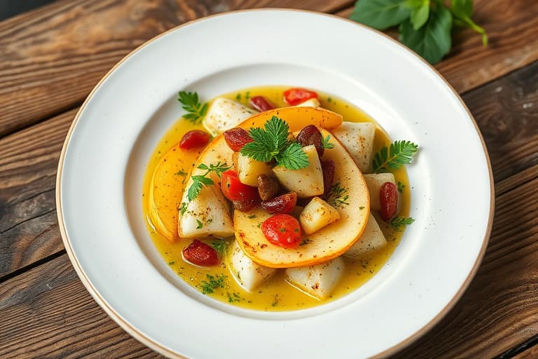 Oliven- og appelsinvinaigrette