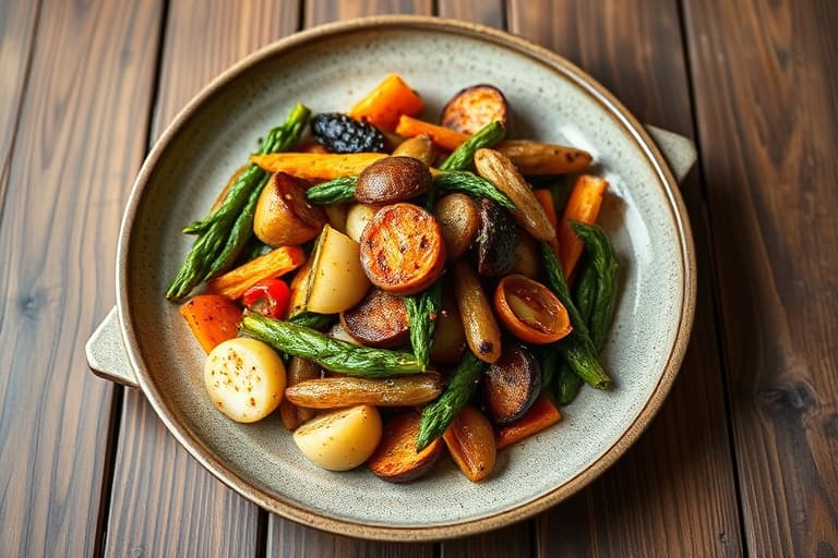 Vegetabler à la Barigoule med vanilje