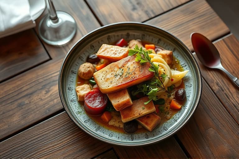 Trefargede ingefærkjeks