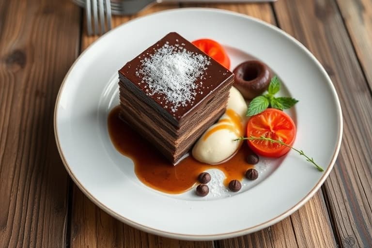 Sjokoladekake fra Megève