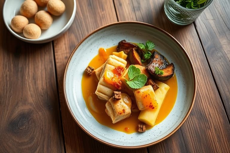 Søtpotet- og purrepannekaker