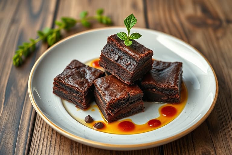 Sinnssykt gode sjokoladebrownies