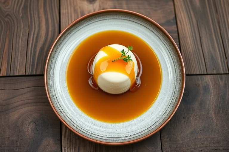 Coeur à la Crème med ovnsbakte jordbærsaus