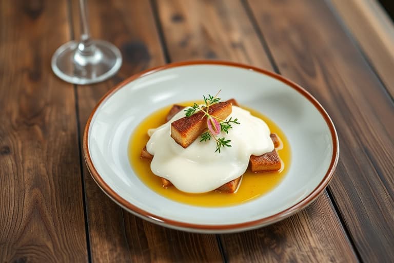 Geléaktige kvinnotter og Manchego-ost