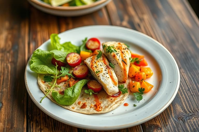 Niçoise tunfiskwrap