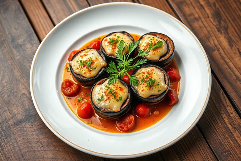 Portabella vegetarisk saus