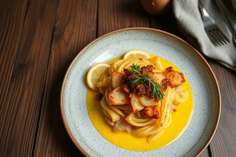 Sitronmarengspai med grahamkjeksbunn