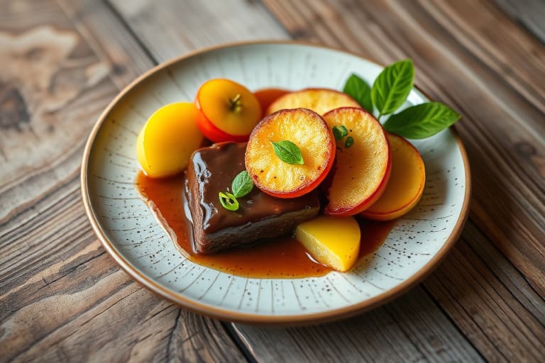 Sjokolade- og appelsinbaktepiker