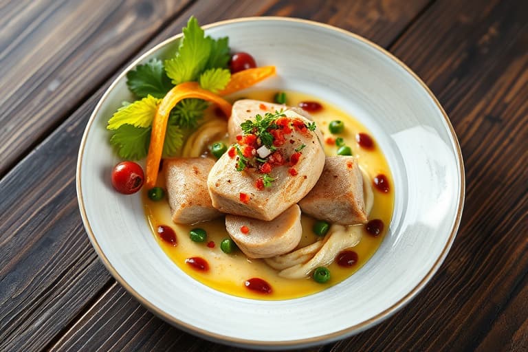 Varm løkterte med timian