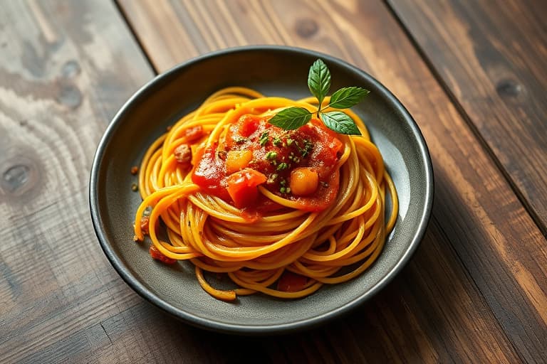 Spaghettipumpkin med pomodorosaus