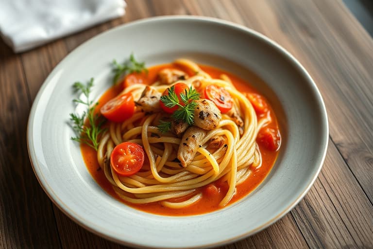 Tomatsuppe med cannellinibønner